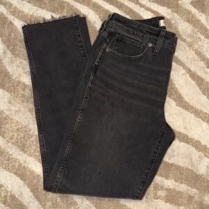 Madewell Women's Gray Stovepipe Jeans